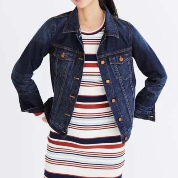 New Madewell Classic Denim Jacket Size XS